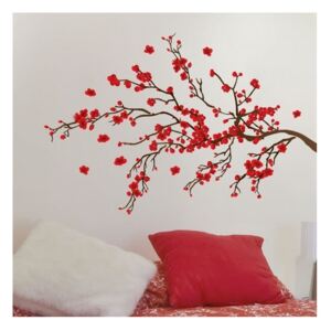 WA L Red Ramage 58105 Větev s červenými květy