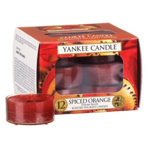 Yankee Candle vonné čajové svíčky Spiced Orange
