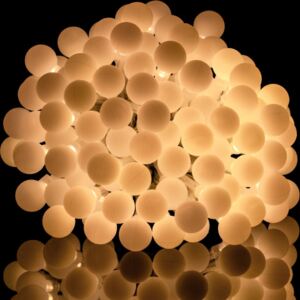 Dekorativní LED osvětlení 20 m 200 diod teplá bílá