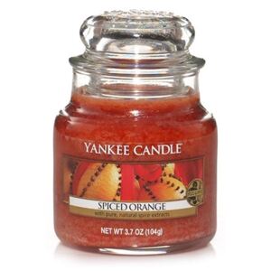 Vonná svíčka Yankee Candle Spiced Orange, malá