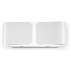 Nástěnné svítidlo Ideal Lux Clip AP2 mini bianco 049236 bílé 25cm