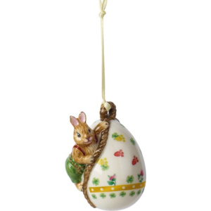 Villeroy & Boch Annual Easter Edition velikonoční závěsná dekorace, zajíček Paul ve skořápce
