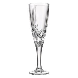 Crystal Bohemia sklenice na šampaňské Brixton 180 ml 6KS