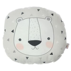 Dětský polštářek s příměsí bavlny Apolena Pillow Toy Argo Bear, 30 x 33 cm