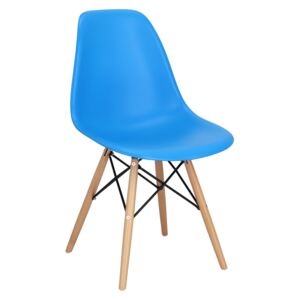 Židle P016W PP DSW modrá