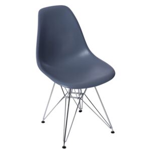 Židle P016 PP inspirovaná DSR tmavě modrá
