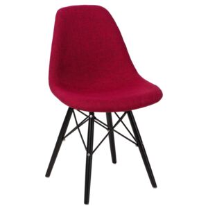 Židle P016W Duo Black inspirovaná DSW červená