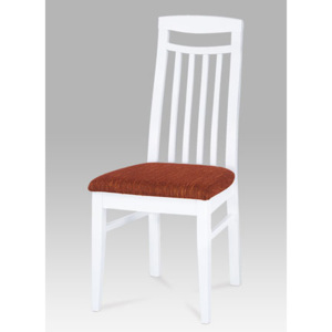 Autronic Jídelní židle BE810 WT - bílá/bez sedáku
