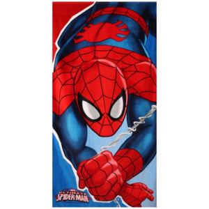 Setino • Bavlněná plážová osuška Spider-man - 100% bavlna - 70 x 140 cm
