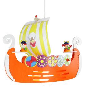 Elobra Viking ship Orange 125724 dětská svítidla