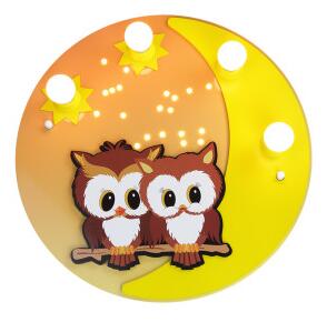 Elobra Owl brothers - big 128176 dětská svítidla