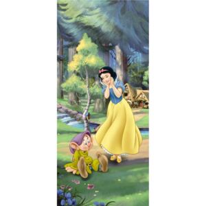 Fototapeta na dveře - Sněhurka Disney Princezna Papírová tapeta