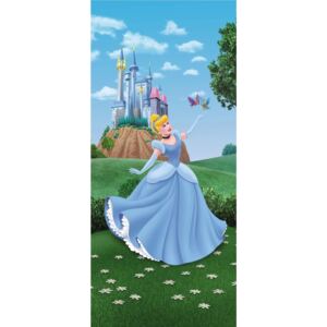 Fototapeta na dveře - Popelka Disney Princezna Papírová tapeta