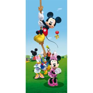 Fototapeta na dveře - Mickey Mouse Papírová tapeta