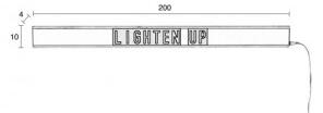 Zuiver Nástěnná lampa SABER 5400004