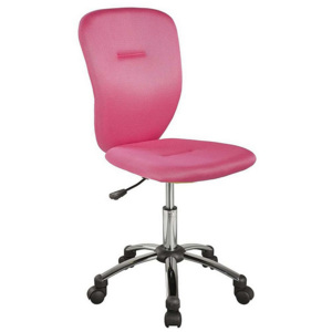 Kancelářská židle COLOR, 83-93x40x40x44-54, růžová