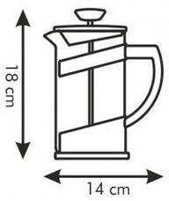 Tescoma Konvice na čaj a kávu TEO 0,6 l, 0,6 l