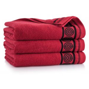 Darré ručník Marciano 2 red 30x50 kruhy