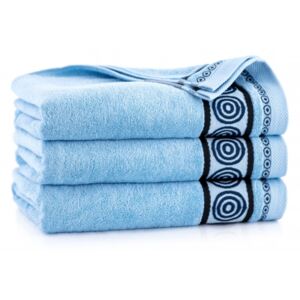 Darré ručník Marciano 2 light blue 30x50 kruhy