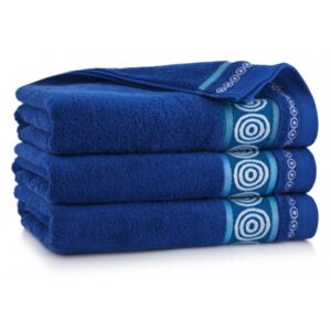 Darré ručník Marciano 2 dark blue 30x50 kruhy
