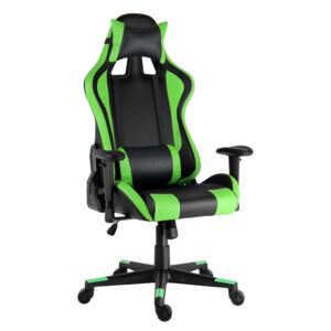 Herní židle RACING PRO RIVERO černo-zelená