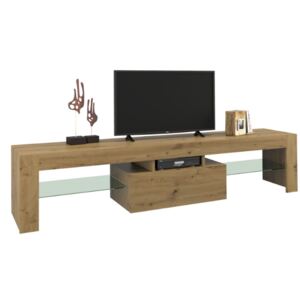 EmaHome Televizní stolek s úložným prostorem DEKO 160 - dub artisan