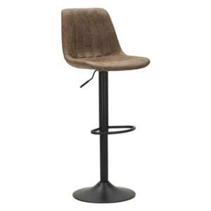 Stavitelná barová židle Mauro Ferretti Berold A 43x43x90-112 cm, hnědá/šedá