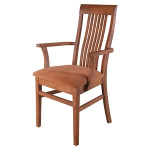 KT378 dřevěná židle masiv dub Drewmax (Kvalitní nábytek z dubového masivu)