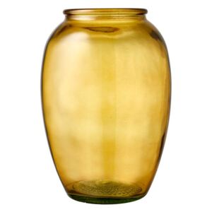 Bitz Skleněná váza Kusintha 25cm Amber