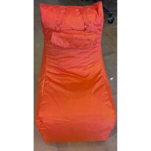 Omnibag Pillow lounge 120x60x90 oranžový sedací pytel