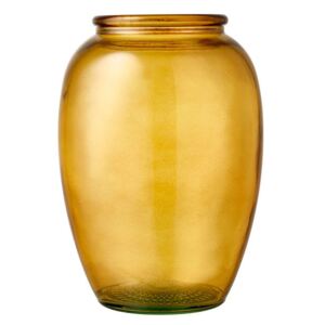 Bitz Skleněná váza Kusintha 20cm Amber