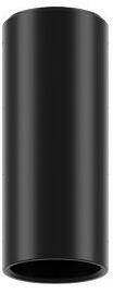 Lodes 09631 2000 A-tube mini, černé stropní válcové svítidlo, 1x10W LED GU10, výška 14cm