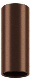 Lodes 09631 3500 A-tube mini, bronzové stropní válcové svítidlo, 1x10W LED GU10, výška 14cm