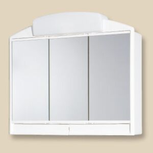 Jokey RANO Zrcadlová skříňka - bílá - š. 59 cm, v. 51 cm, hl. 16 cm 541302-011