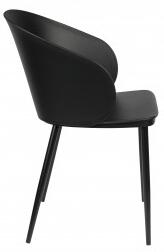 White Label Living Jídelní židle GIGI WLL,plast černý 1100425