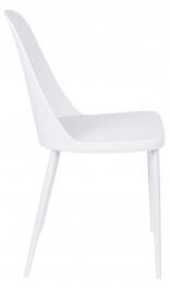 White Label Living Jídelní židle PIP plast bílý 1100431