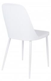 White Label Living Jídelní židle PIP plast bílý 1100431