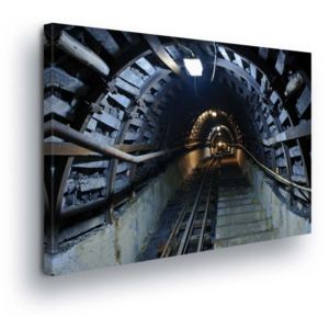 Obraz na plátně - Tajemný Tunel 100x75 cm