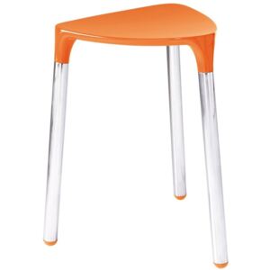 Stolička YANNIS 37x43,5x32,3 cm, oranžová