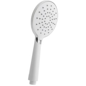 SAPHO Ruční sprcha, 1 funkce, průměr 110 mm, ABS/bílá, chrom lesk, bílá (1204-27)