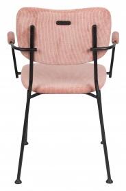 Zuiver Jídelní židle s područkami BENSON ZUIVER,růžová 1200199