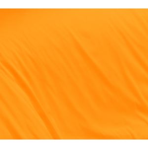 Oranžové saténové prostěradlo Prostěradlo bez gumy 140x230 cm