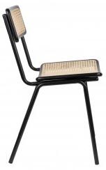 Zuiver Jídelní židle JORT ZUIVER, černá ratanová 1100455