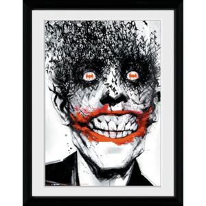Plakát v rámu Batman Comic: Joker (30 x 40 cm)
