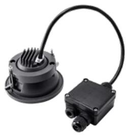 Redo 9584 Xeno, venkovní zápustné svítidlo LED 10W 3000K bílá, průměr 11,5cm, IP65
