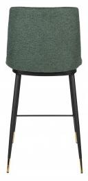 White Label Living Barová židle LIONEL ZUIVER 95 cm, zelená látková 1501708
