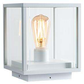 REDO Group 9108 Vitra, bílá venkovní lampa 1xE27 max. 15W, výška 24,5cm, IP54