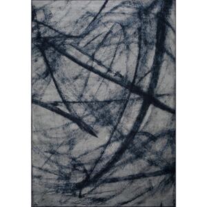 White Label Living Modrý koberec WLL BOB 200x300 cm