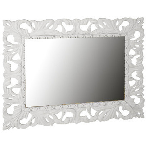 Zrcadlo SUMMER, 100x80, bílá lesk
