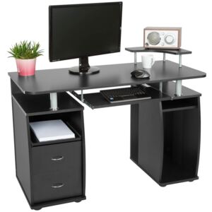 PC psací stůl 115x55x87cm černá